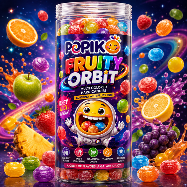 POPIKO FRUITY ORBIT | 180 GRAMS | PACK OF 1