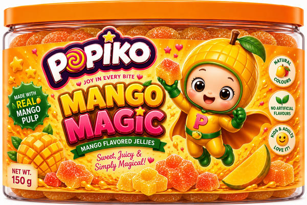 POPIKO MANGO MAGIC | 200 GRAMS | PACK OF 1
