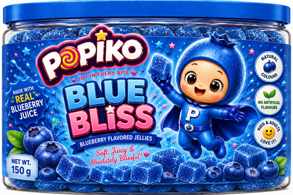 POPIKO BLUE BLISS | 200 GRAMS | PACK OF 1
