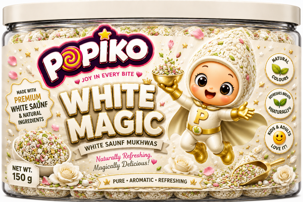 POPIKO WHITE MAGIC | 200 GRAMS | PACK OF 1