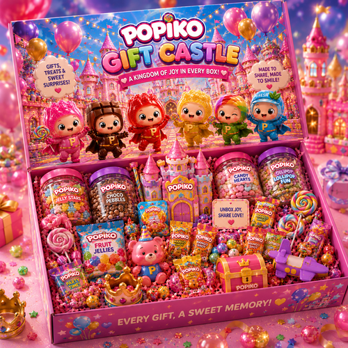 POPIKO GIFT CASTLE BOX