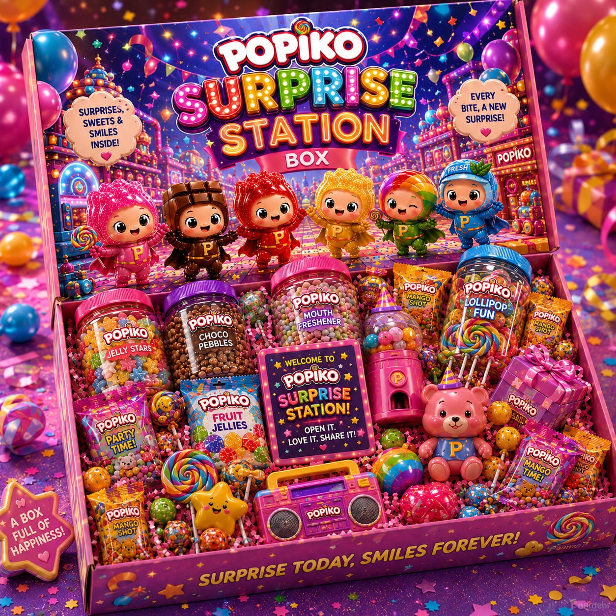 POPIKO SURPRISE STATION BOX