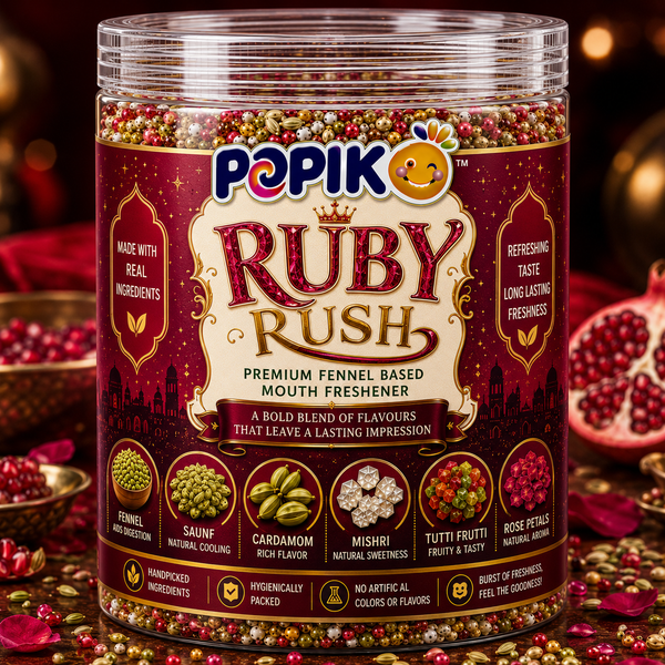 POPIKO RUBY RUSH | 200 GRAMS | PACK OF 1
