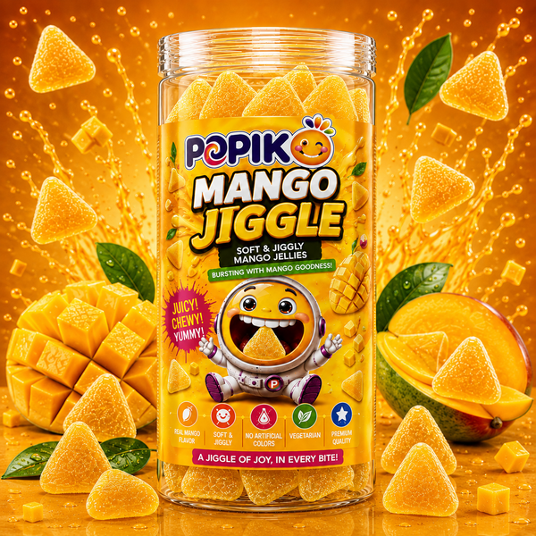 POPIKO MANGO JIGGLE | 180 GRAMS | PACK OF 1