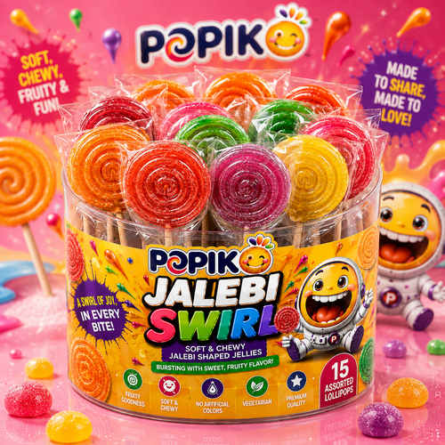 POPIKO JALEBI SWIRL | PACK OF 15