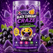 POPIKO BLACK CURRANT CRAZE | 180 GRAMS | PACK OF 1