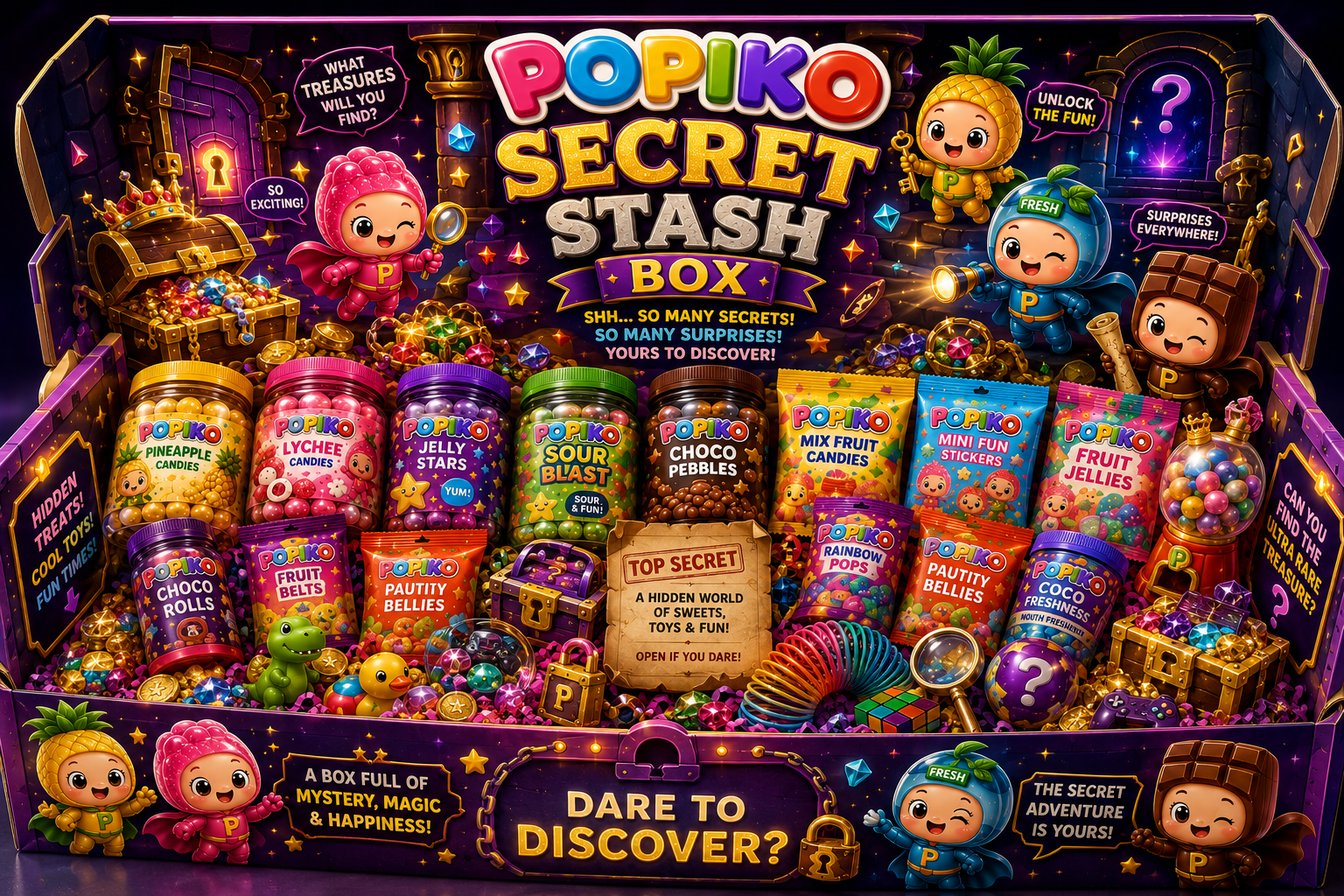POPIKO SECRET STASH BOX