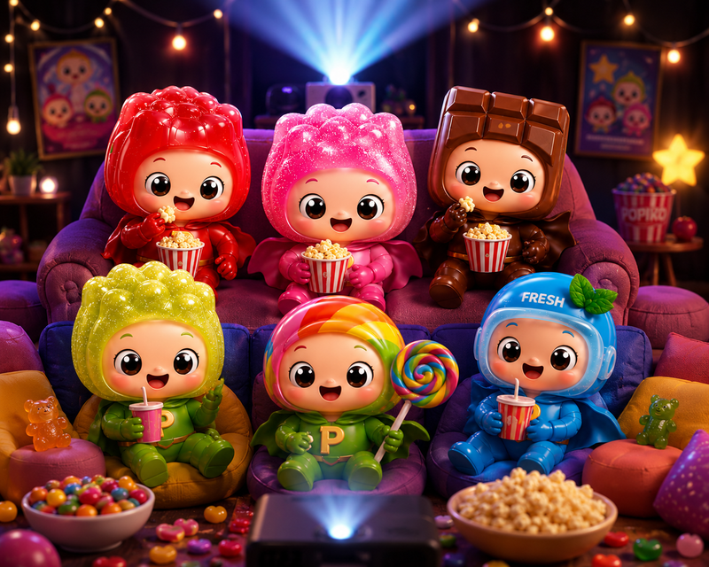 Candies, Smiles & Movie Nights !