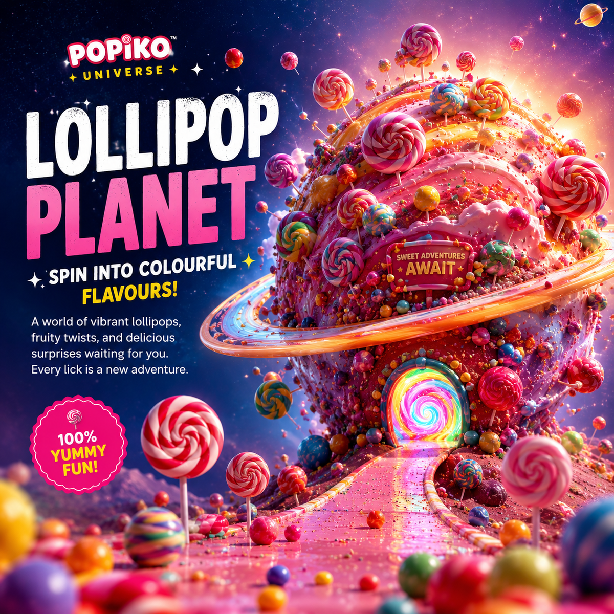 Lollipop Planet